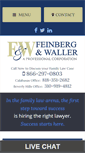 Mobile Screenshot of feinbergwaller.com